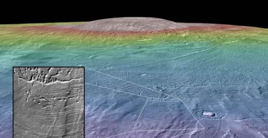 2.1亿年前冰川冰原下的火山喷发可能在火星表面创造大量液态水
