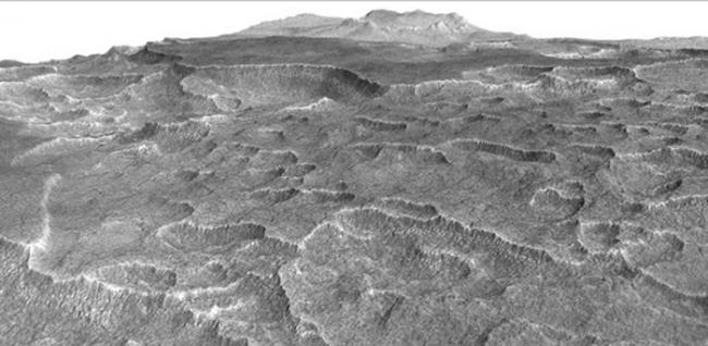 火星最大乌托邦平原，未来可供移居外星使用。