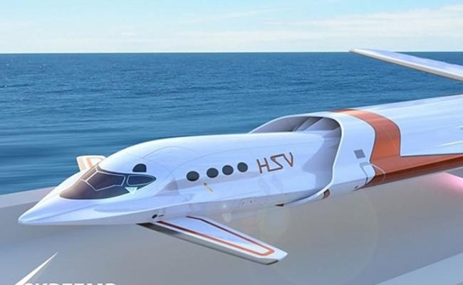 庞巴迪去年发表Skreemr（图）超音速概念客机。