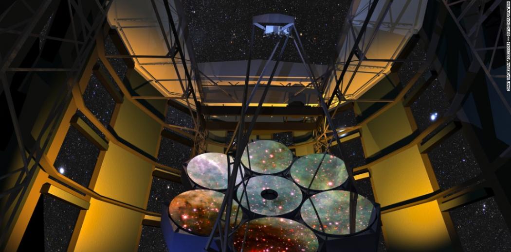 天文学家计划安装世界上最大的光学望远镜――巨型麦哲伦望远镜（GMT）