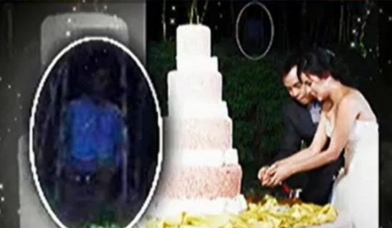 菲律宾一对演艺圈情侣举行的婚礼中拍到“幽灵”？