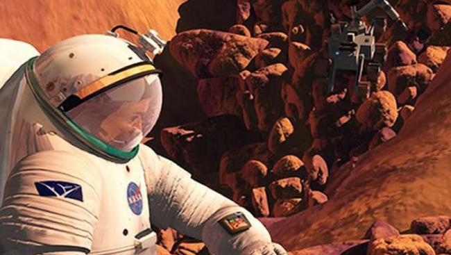 NASA登陆火星需要面对巨大的挑战，比如研制生命支持系统、粮食种植、水循环系统等
