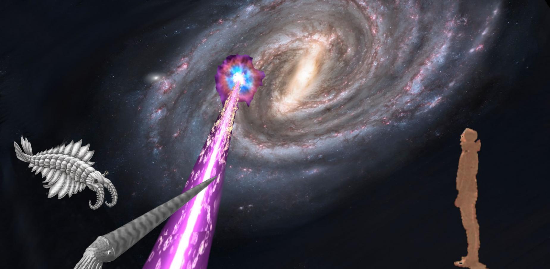 伽马射线暴释放的辐射使90%的星系毫无生机。
