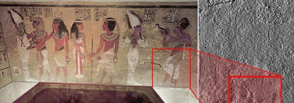 古埃及法老图坦卡门墓藏秘道？通往古埃及王后娜芙蒂蒂长眠之处