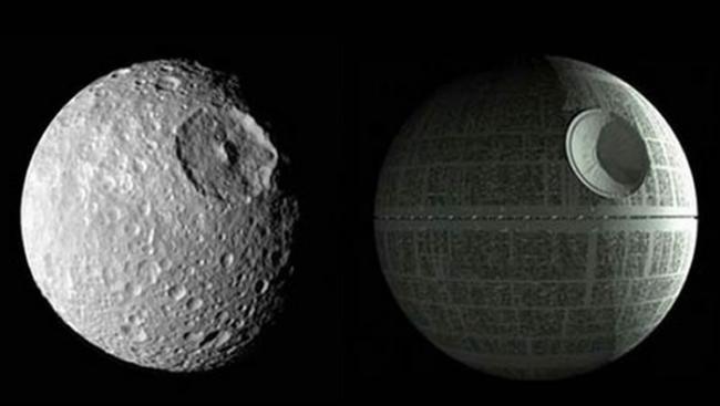 《星际大战》里的“死星”在宇宙中竟然有本尊：土卫一Mimas