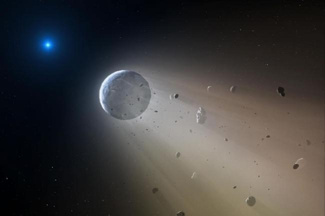 570光年外室女座白矮星正在摧毁一颗行星