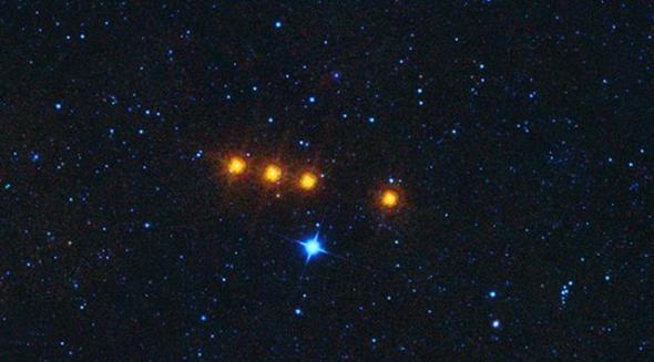 丽神星大约260公里宽，来源于一颗更大的神秘天体