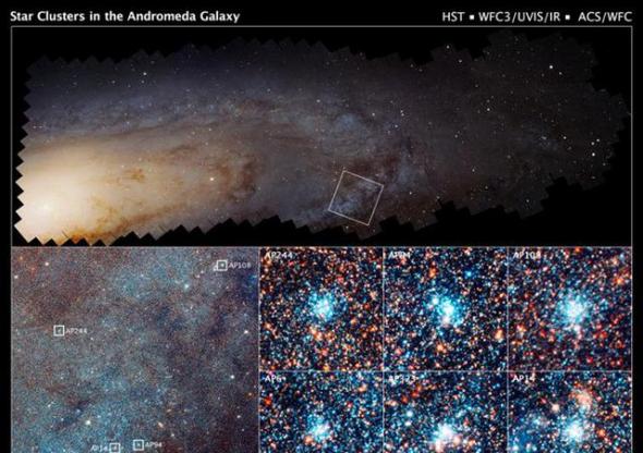 全色哈勃仙女座宝藏计划，旨在对仙女座星系1.17亿颗恒星进行观测