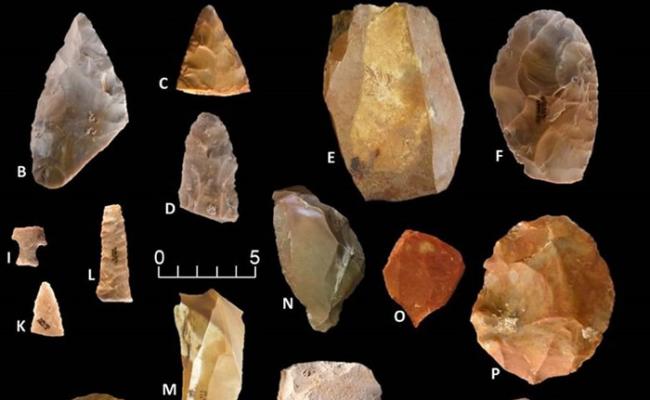 团队在高尔特遗址出土的石器，证明人类踏足北美洲比现时所知要早。