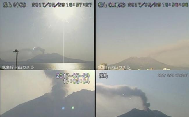 昭和火山再度爆发。