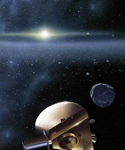 柯伊伯带是一个位于海王星轨道之外的广阔带状区域，其中分布有很多冰冻小天体，它们可能保留着太阳系早期的珍贵信息。
