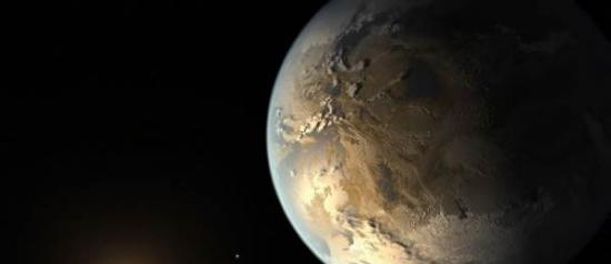 艺术示意图：已经被发现拥有5颗行星的开普勒-186系统