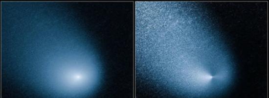 哈勃望远镜拍摄的赛丁泉彗星