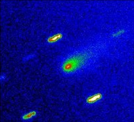 艾松彗星假色影像