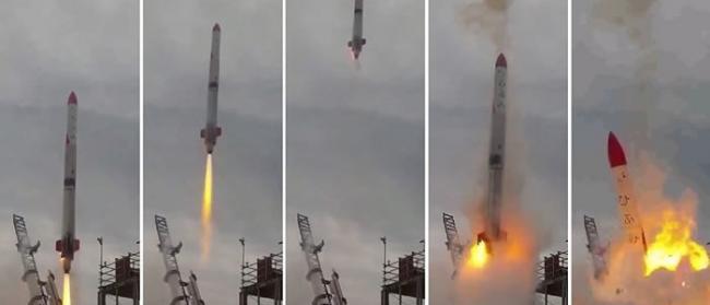 日本风险企业“星际科技”第二次火箭试射以失败告终 发射数秒后爆炸