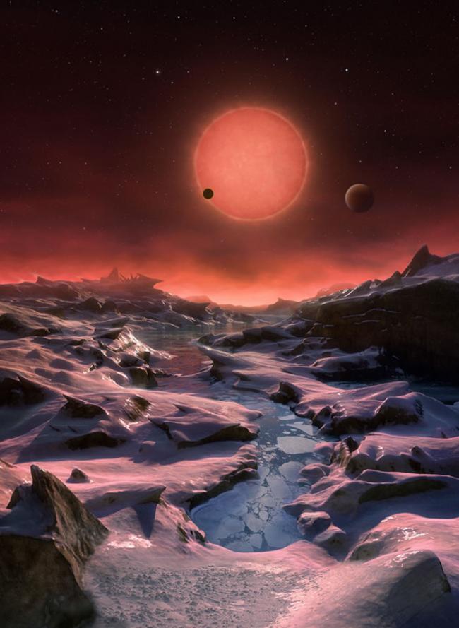 距离地球约39光年的超冷矮恒星TRAPPIST-1附近发现3颗类似地球的行星