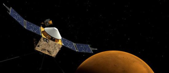 美国“火星大气与挥发演化(MAVEN)”探测器