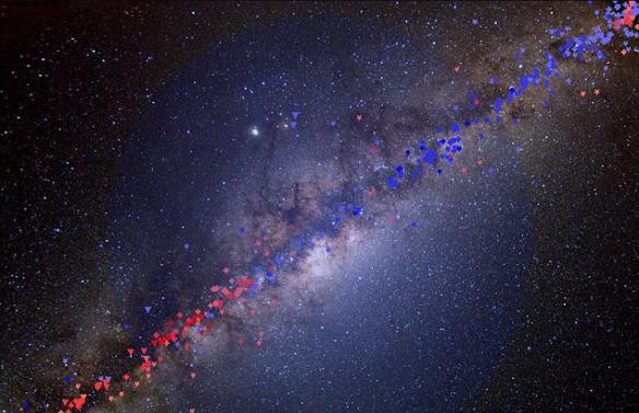 银河系最内端暗物质的证据