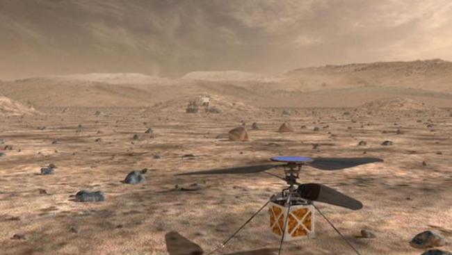 2020年，美国宇航局有一次火星考察的机会，科学家已经提出让火星探测器携带小型直升机前往火星