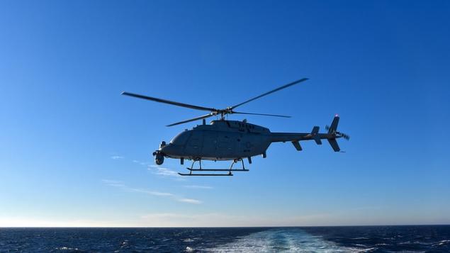 MQ-8C是美军新款无人直升机