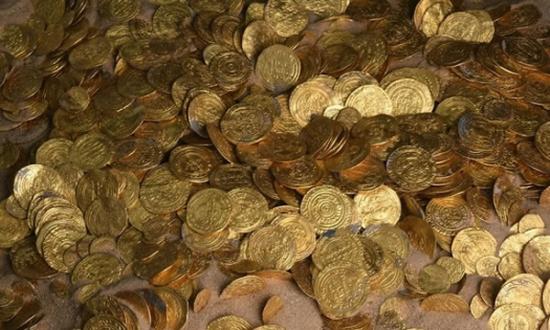 以色列发现历来最大批海底金币