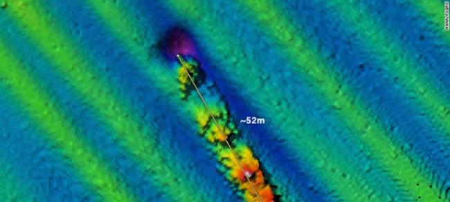 发现95年前美国海军沉船“康史托加号” 解开历史谜团