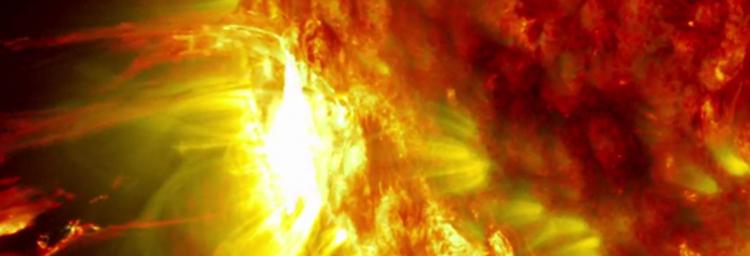 美国太空总署（NASA）公布史上最清楚的太阳耀斑影像