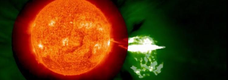 美国太空总署（NASA）公布史上最清楚的太阳耀斑影像