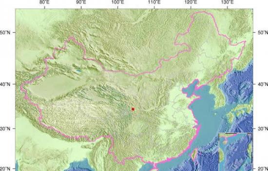 甘肃省定西市岷县、漳县交界发生3.7级地震