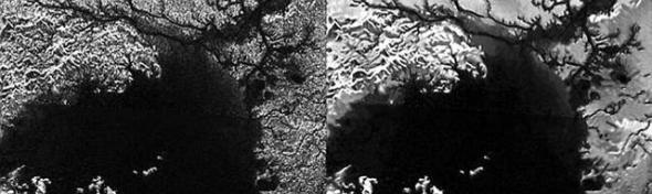 科学家发现土卫六隐藏的河道、海岸线以及奇特的沙丘状地貌