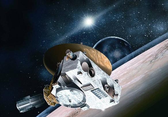 在“新视野”号探测器长途跋涉飞向冥王星的旅程中，它不断发回大量这颗矮行星的表面图片。天文学家将这些图片拼合起来，绘制出了一张冥王星地图，向人们展现这个遥远而陌生