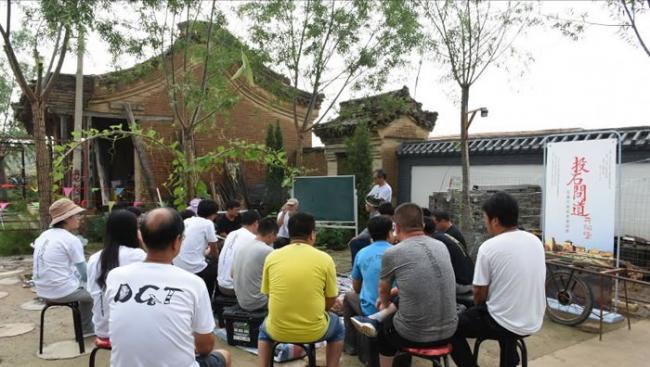 中国第一届石器打制技术培训班在河北阳原开阳堡成功举办