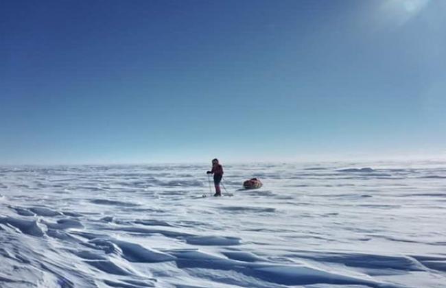 澳大利亚16岁少女Jade Hameister滑雪征服南极 打破多项世界纪录