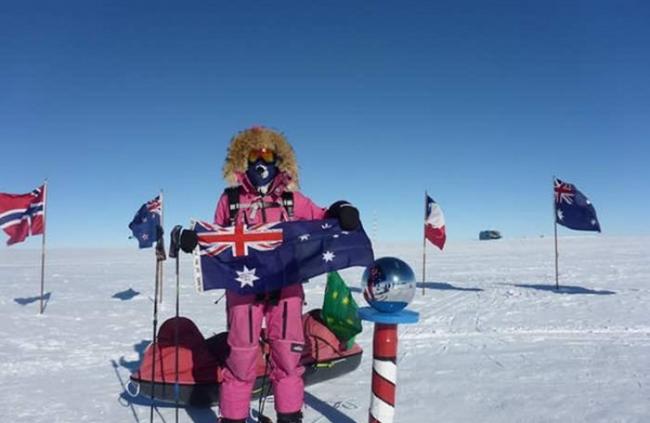 澳大利亚16岁少女Jade Hameister滑雪征服南极 打破多项世界纪录