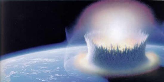 30多亿年前小行星曾经撞击地球导致海洋沸腾