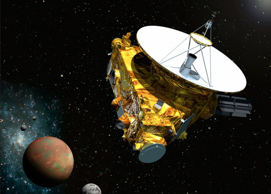 新视野号探测船已在太阳系中航行了近九年。1月15日，它将开始接近冥王星。目前，从有关冥王星的最清晰图片上，我们只能看到一个模糊的灰色星球。随着新视野号七月到达最