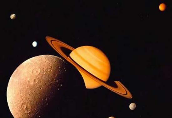 科学家最新电脑模拟显示，土星系统中曾在40亿年前的碰撞时期“再生”形成更多的卫星