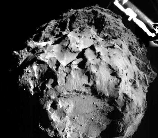 罗塞塔号传回彗星表面的照片