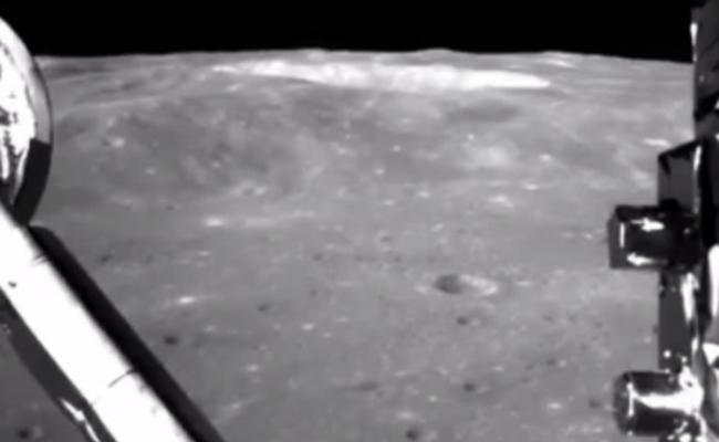 嫦娥四号上周四成功登陆月球背面。
