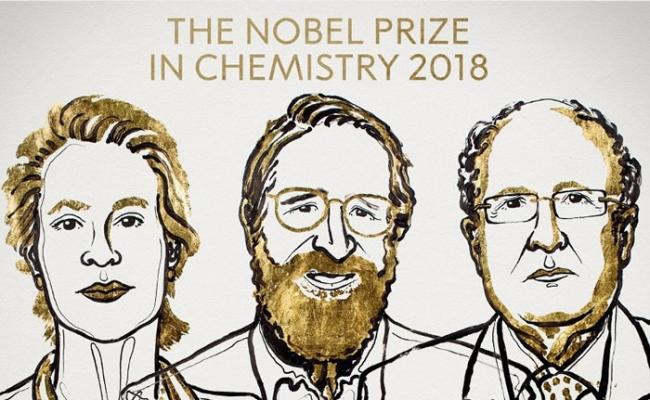 “驾驭进化的能量”研发蛋白质制药 美英三学者获2018年诺贝尔化学奖