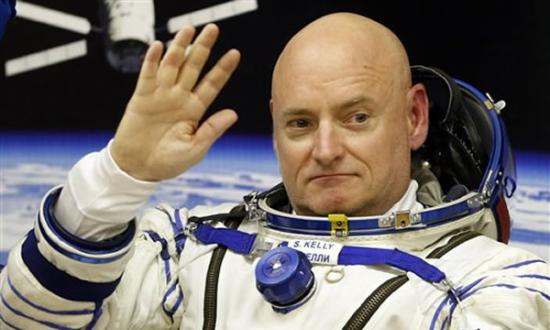 斯科特‧凯利将在国际太空站逗留接近一年。