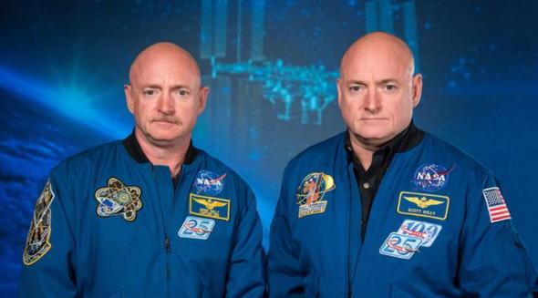 美国宇航局计划对双胞胎宇航员进行一项名为“比较基因研究”的实验