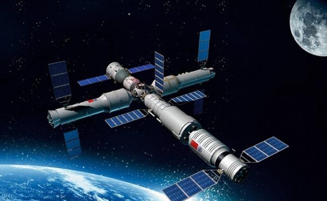 中国宣布中国的空间站将在2022年前建成及使用。