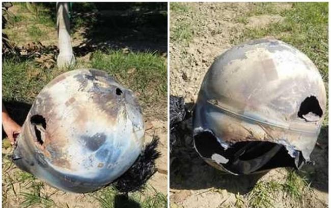外星人头盔？美国加州核桃园发现外型如巨型头盔金属物