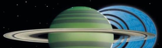 土星是首个明显展示了环系统与大气层相互作用的星球