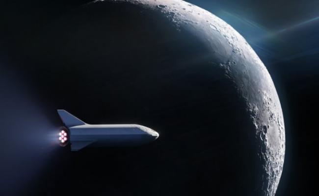 SpaceX计划用火箭把旅客送上月球轨道。