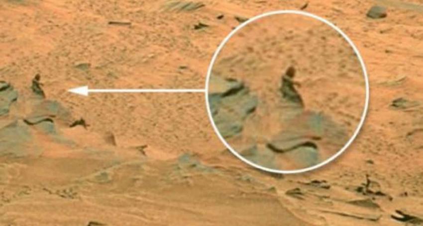 火星上的“女人”，其实只是一块凸起的岩石在特定角度的投影。