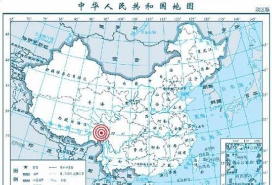 西藏左贡县芒康县交界发生6.1级地震