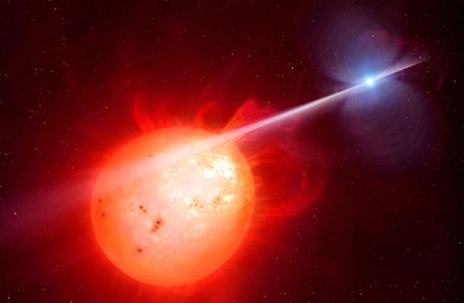 前所未见的奇怪双星“天蝎座AR” 首度发现白矮星有电波脉冲