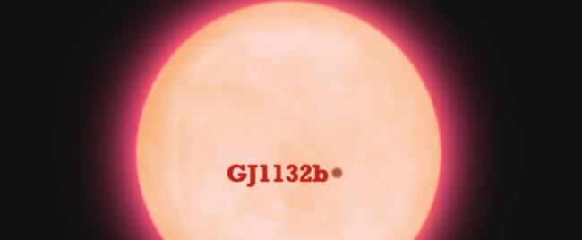 距离地球39光年外发现一颗类似金星的系外行星GJ1132b